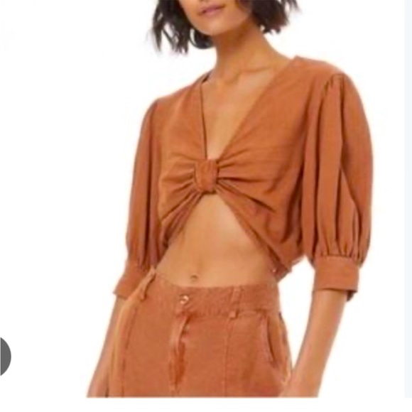 Young Fabulous & Broke black crop top - Picture 1 of 6